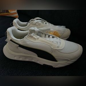 Neymar Jr Puma Wild Rider  Vaporous Grey Black